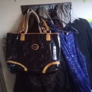 Embroiderd Coach bag